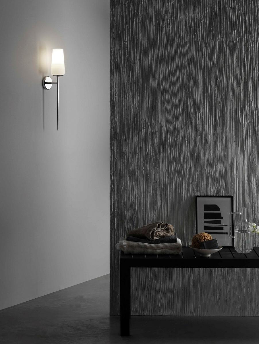Steel wall lamp with fixed arm | Beauville by Astro lighting