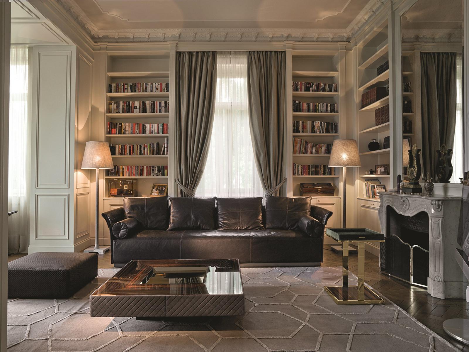 Leather sofa | Charme by Longhi