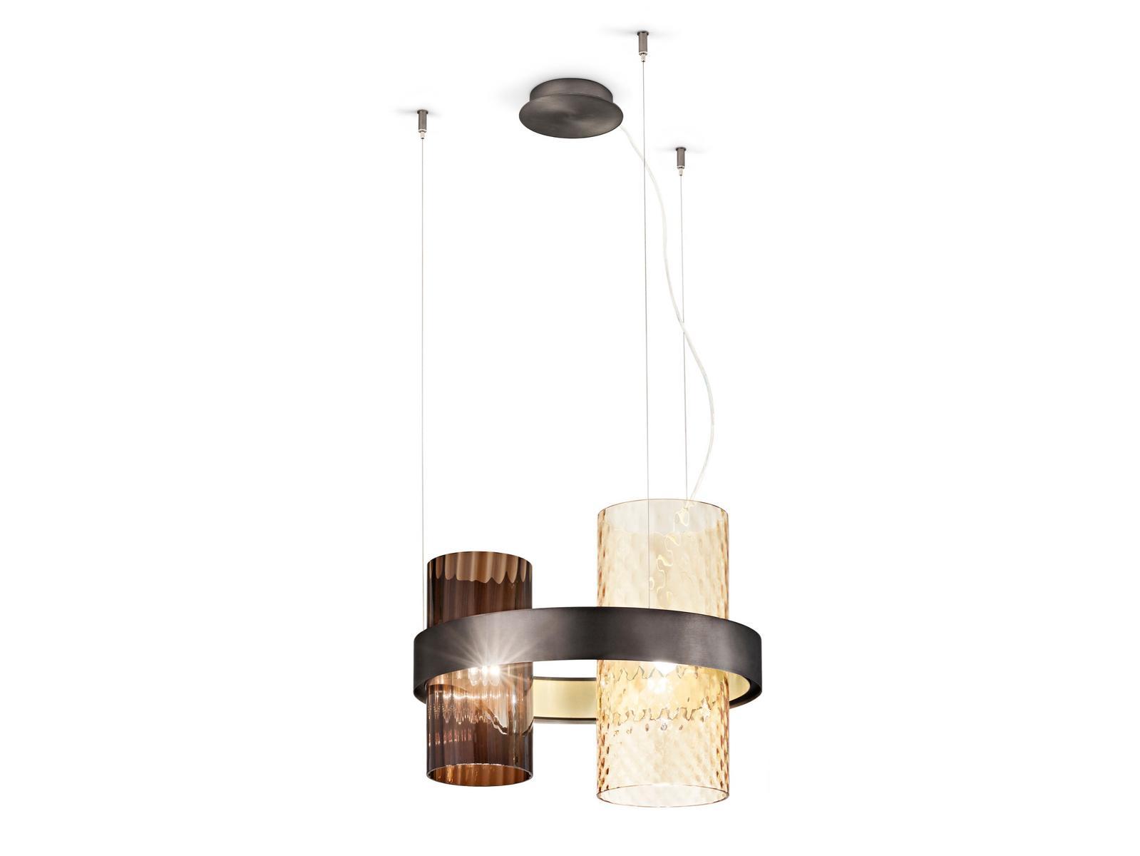 LED direct-indirect light pendant lamp | Armonia Sp by Vistosi