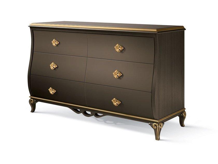 Wooden chest of drawers | 5073 by Carpanese home