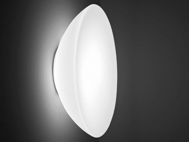 Glass wall lamp / ceiling lamp | Infinita Pp by Vistosi