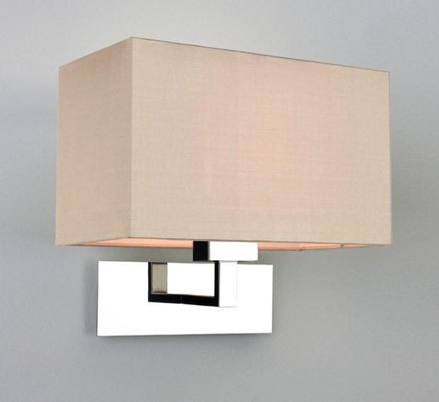 Wall lamp in steel and fabric | Park Lane Grande by Astro lighting