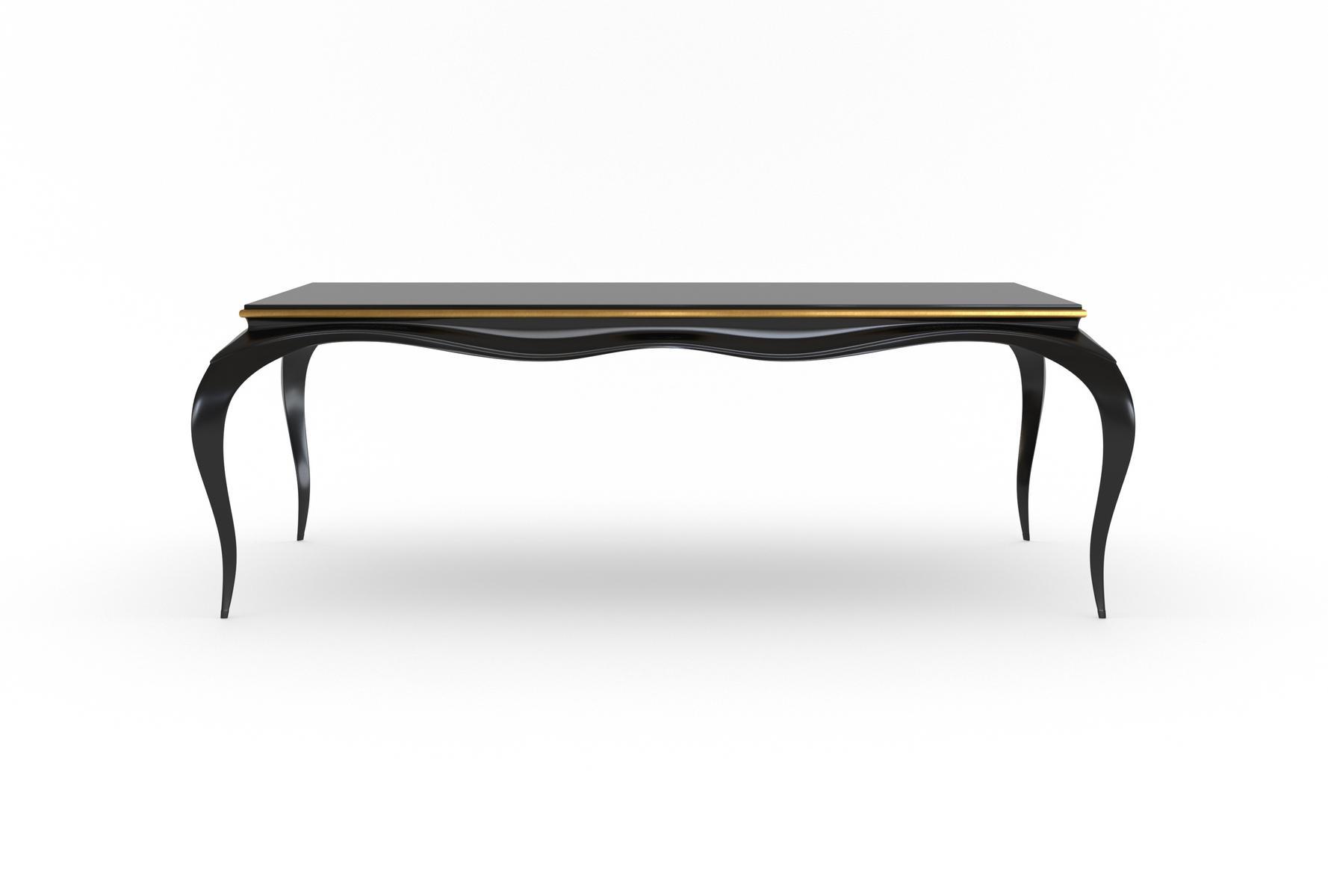 Extending rectangular beech table | Vanesio by Mantellassi 1926
