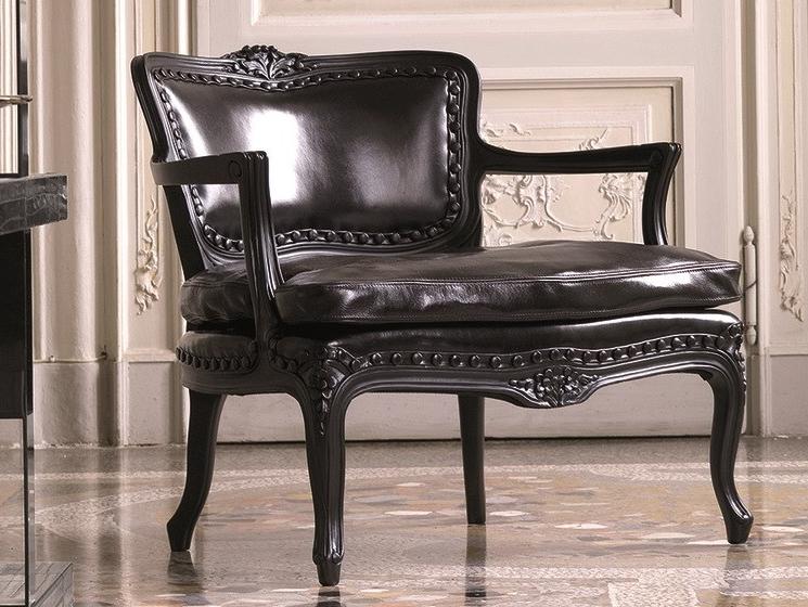 Leather armchair | Dalia by Longhi