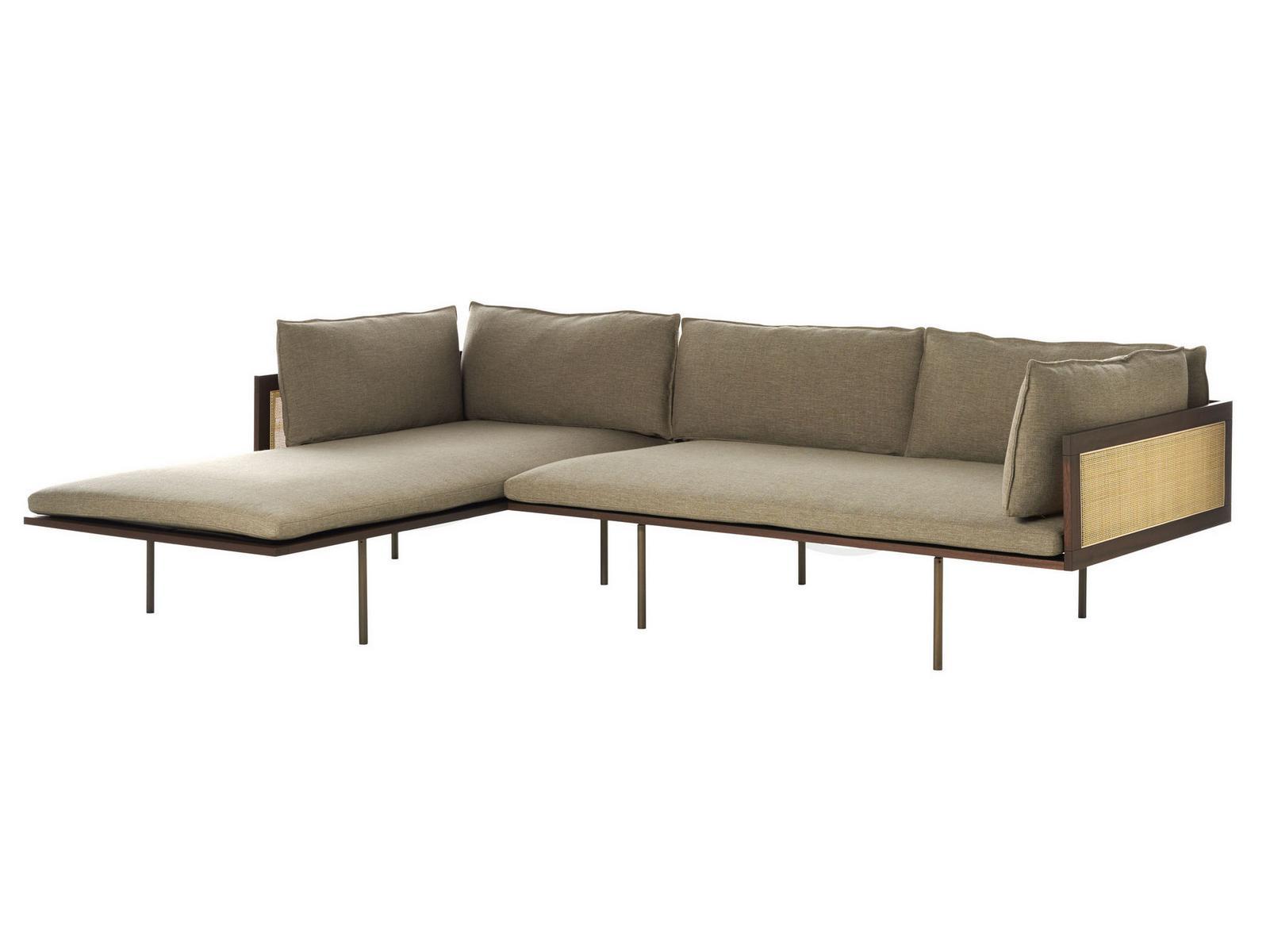 Sectional fabric sofa | Loom by Potocco