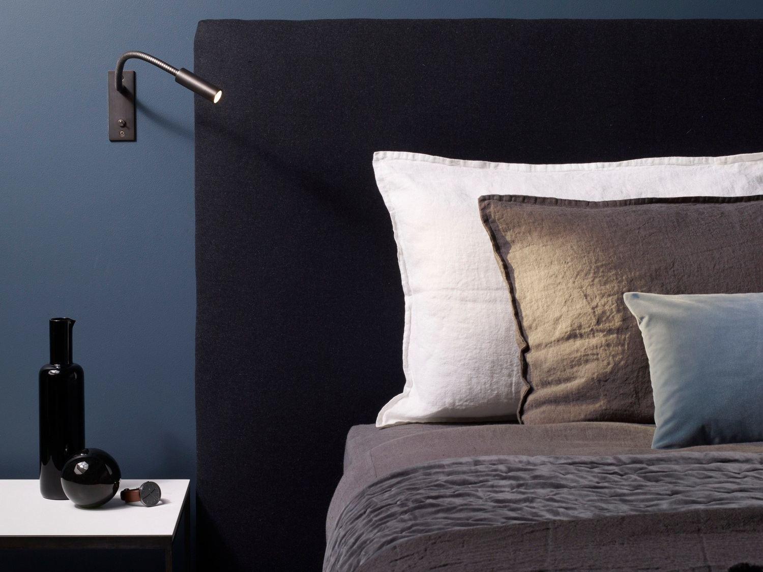 LED adjustable steel reading lamp | Leo by Astro lighting