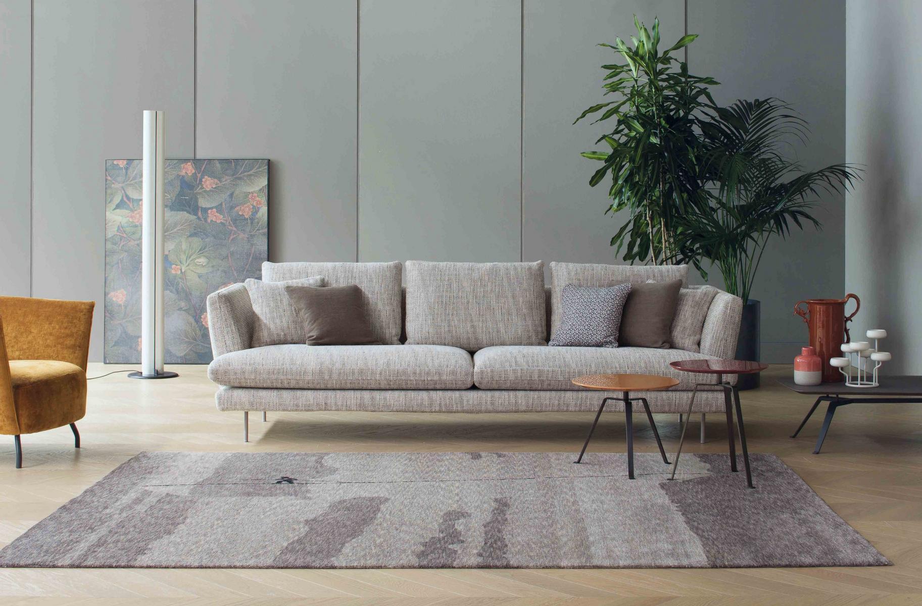 Sofa with removable cover | Lars by Bonaldo