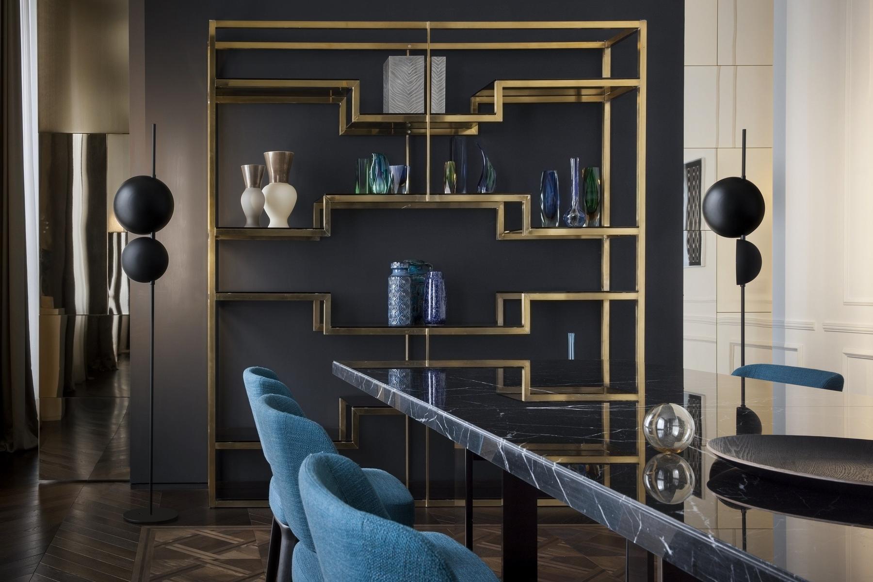 LED indirect light floor lamp | Superluna - 397 by Oluce