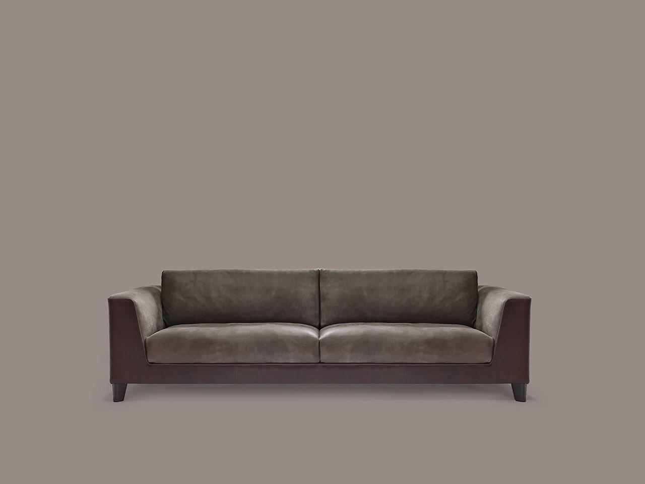 Modular leather sofa | Status Quo by Borzalino