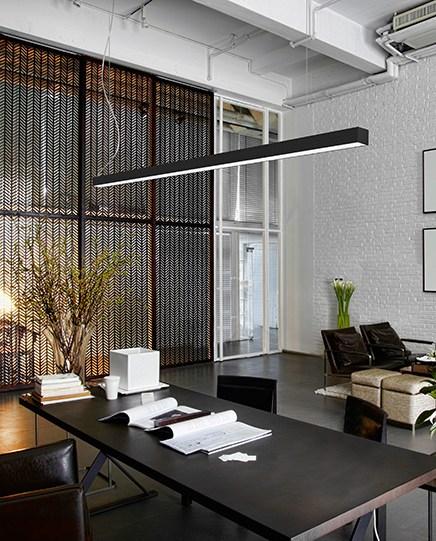 LED metal pendant lamp | Brooklyn Line by Panzeri