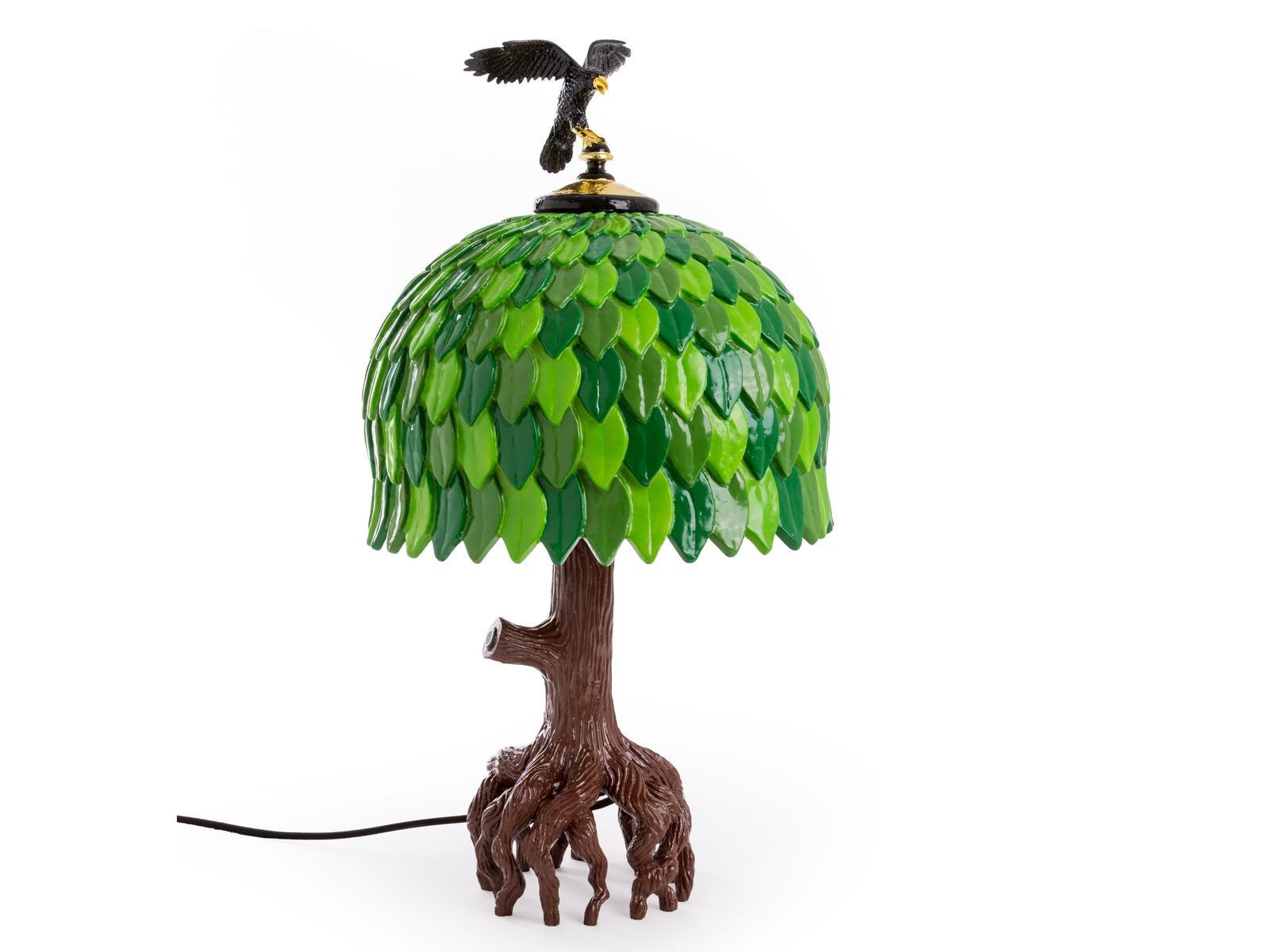 LED indirect light resin table lamp | Tiffany Tree by Seletti