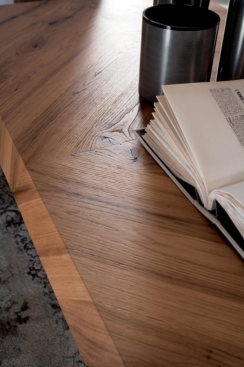 Rectangular wooden dining table | 4x4 Fisso by Ozzio Italia