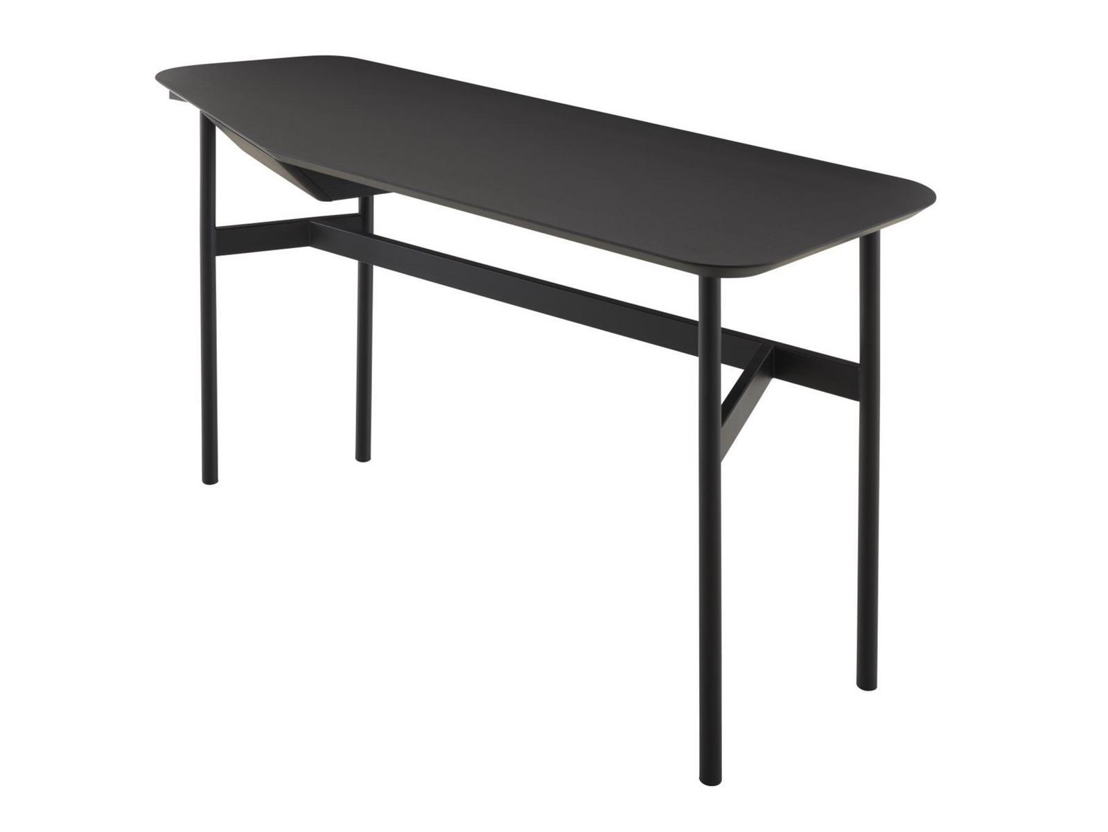 Rectangular wooden writing desk with drawers | Briord by Ligne Roset