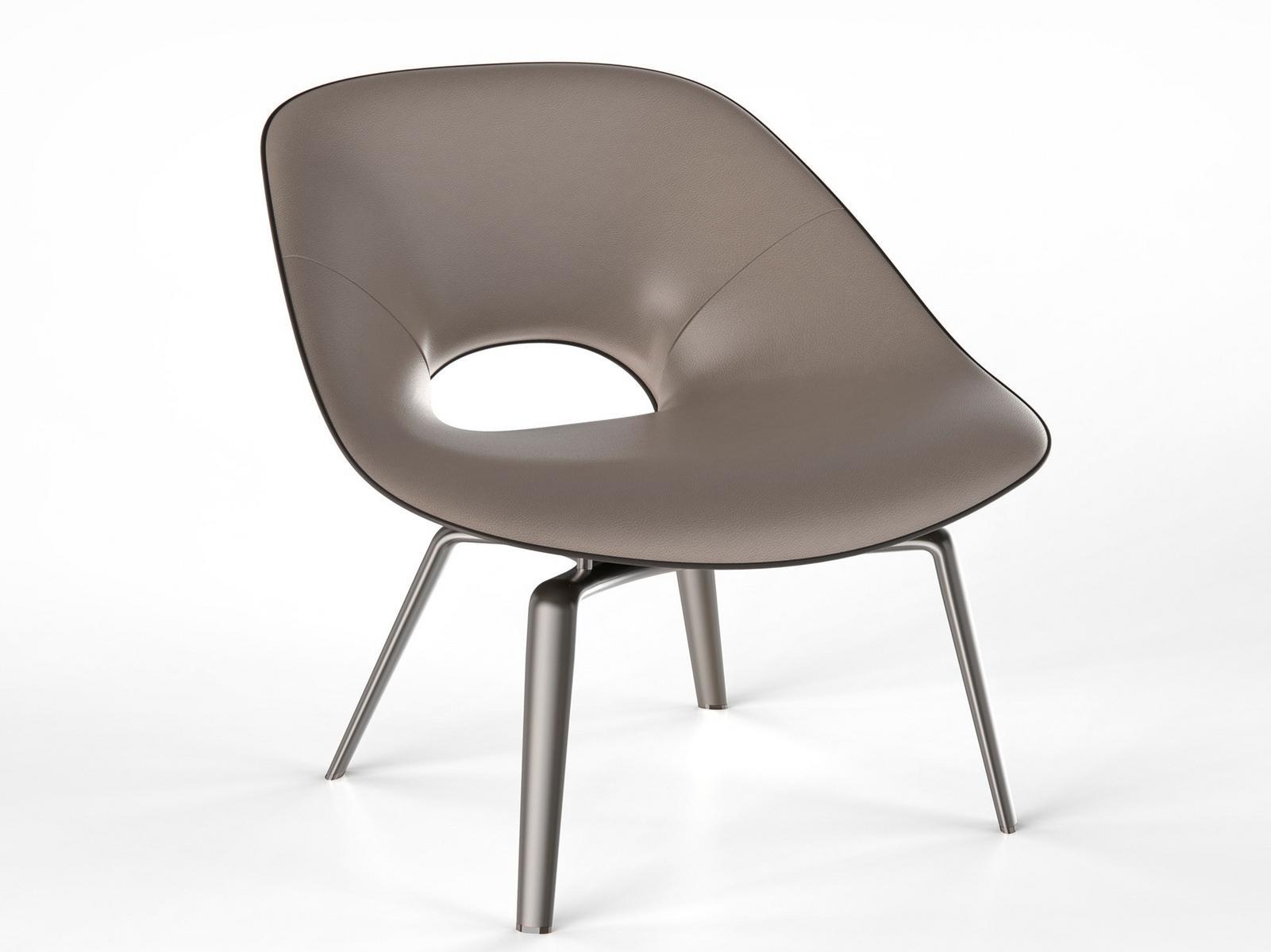 Leather chair | Tanya by Visionnair