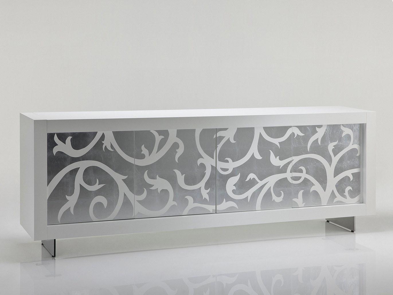 Wooden sideboard with doors | Picasso - Intarsio by Riflessi