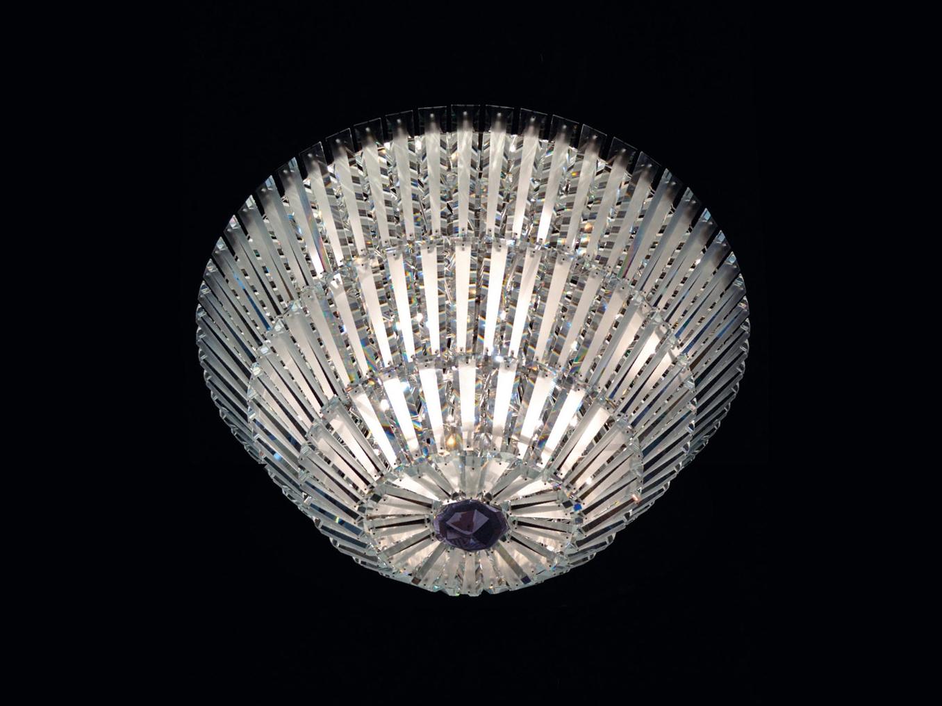 LED Murano glass ceiling lamp | Diamante by Reflex
