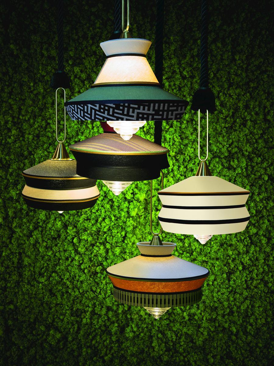 Pendant lamp | Calypso Antigua by Contardi