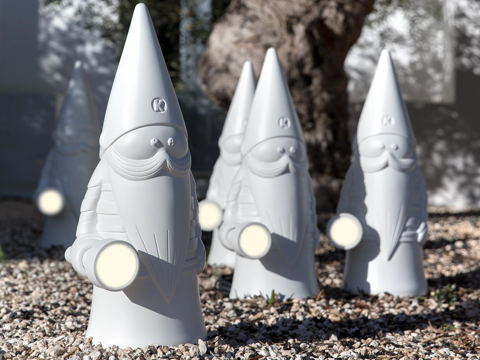 Plastic floor lamp | Ottavo by Karman