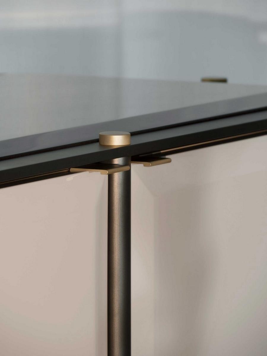 Wooden highboard with doors | Tudor by Capital Collection