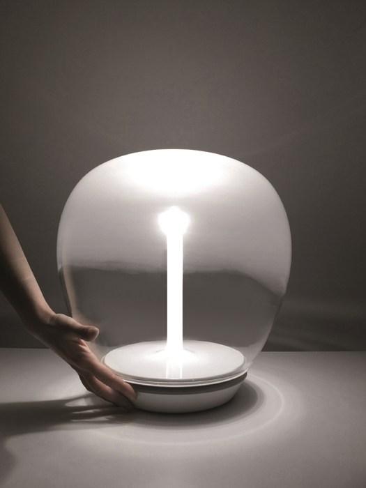 LED blown glass table lamp | Empatia by Artemide