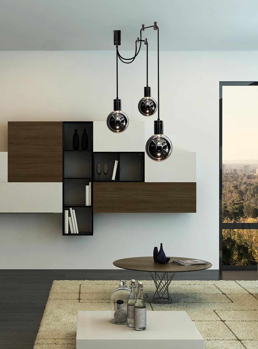 LED pendant lamp | Solitario by Contardi