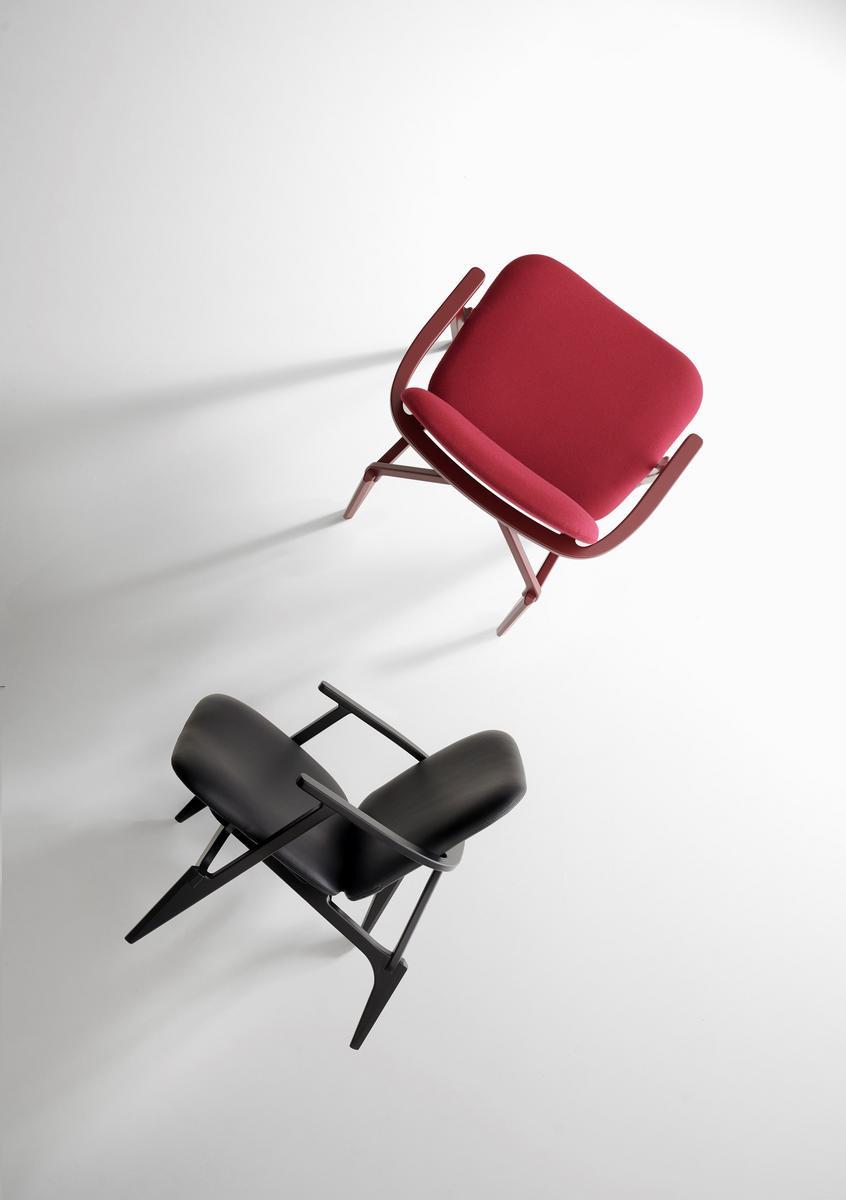 Armchair with armrests | Louise by Zanotta