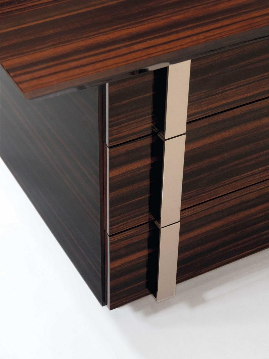 Rectangular wooden writing desk with drawers | Tycoon L by Capital Collection