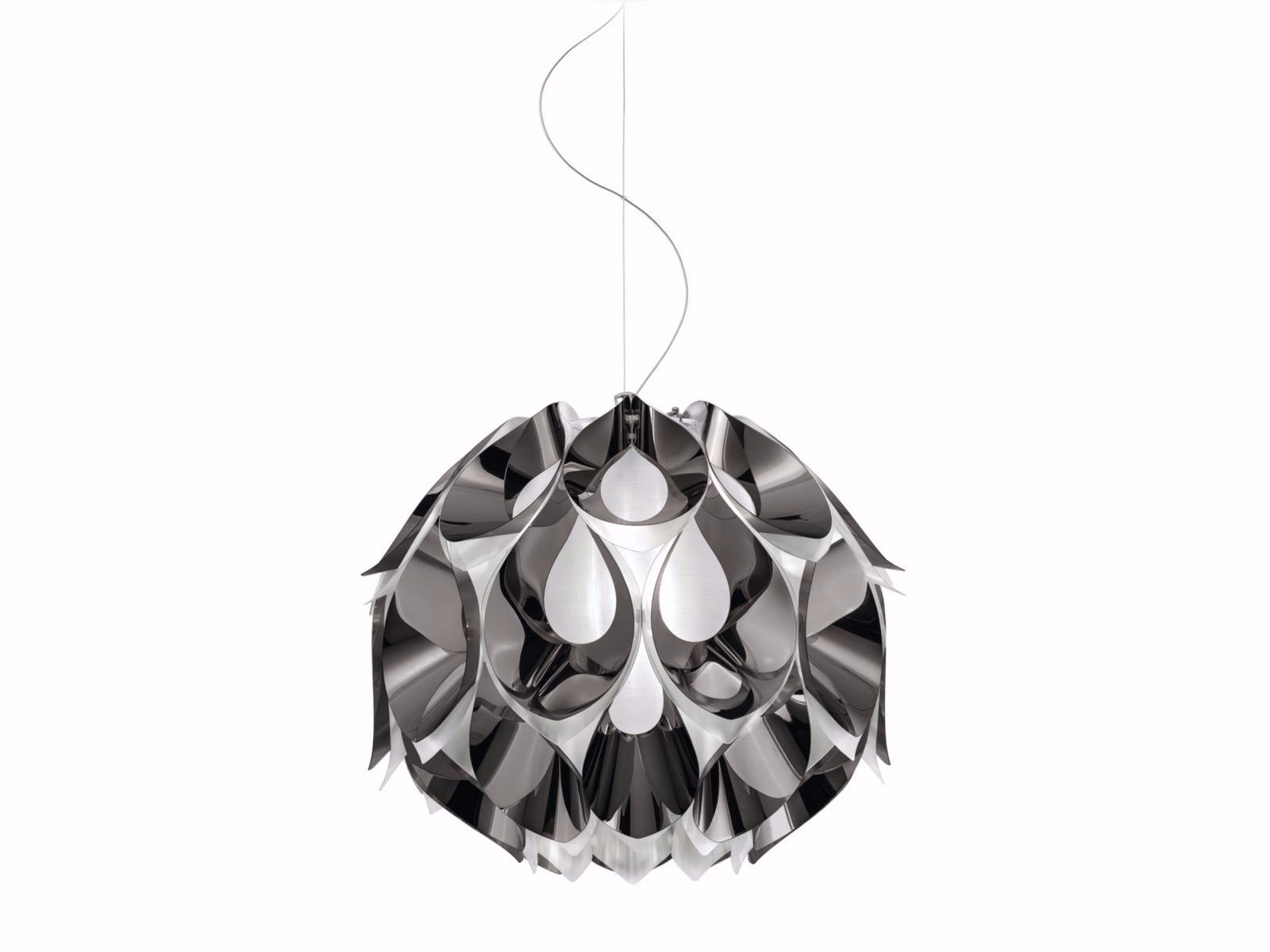Pewterflex® LED pendant lamp | Flora Pewter by Slamp