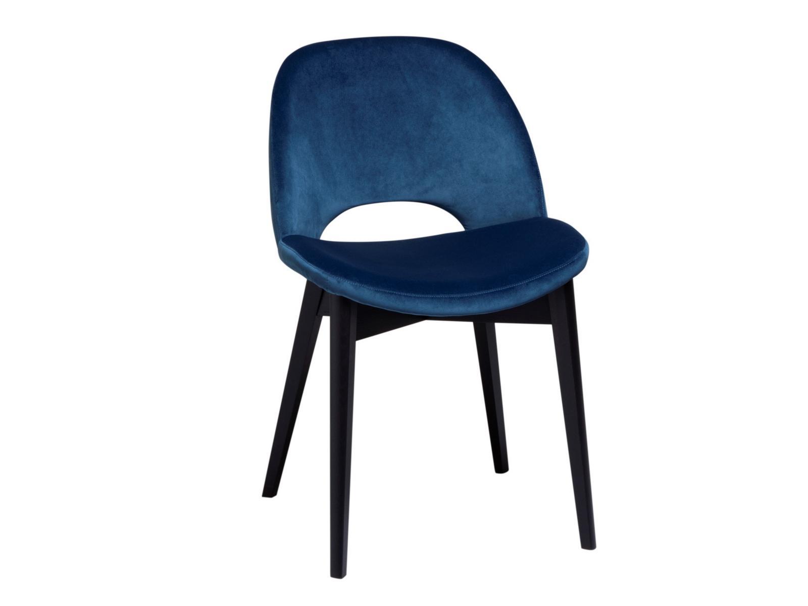 Velvet chair and wooden base | Beetle by Tonin Casa