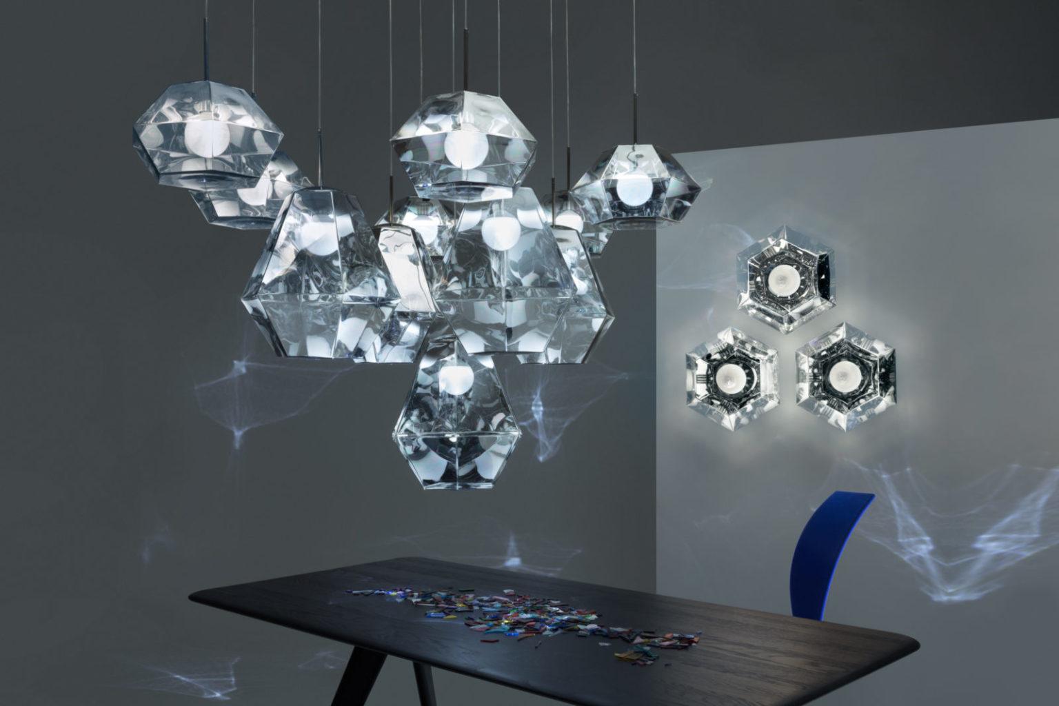 Polycarbonate (pc) pendant lamp in a contemporary style | Cut by Tom Dixon