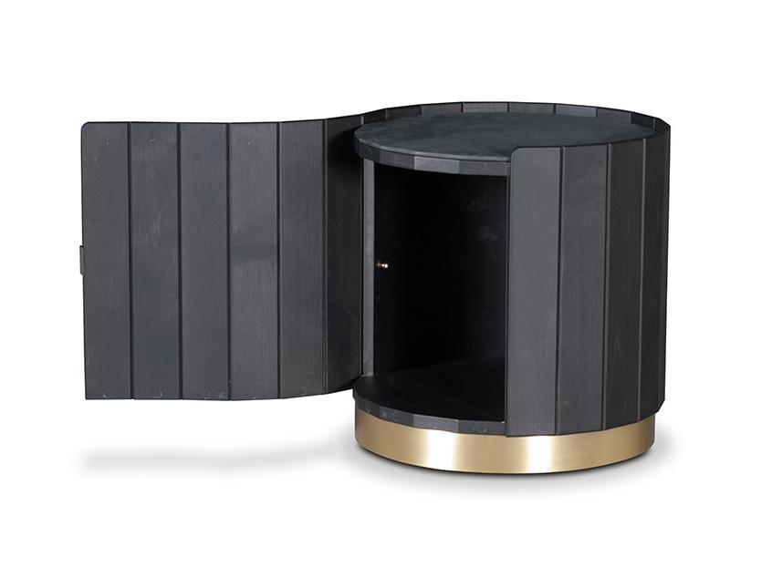 Round bedside table | Ninfea by Baxter