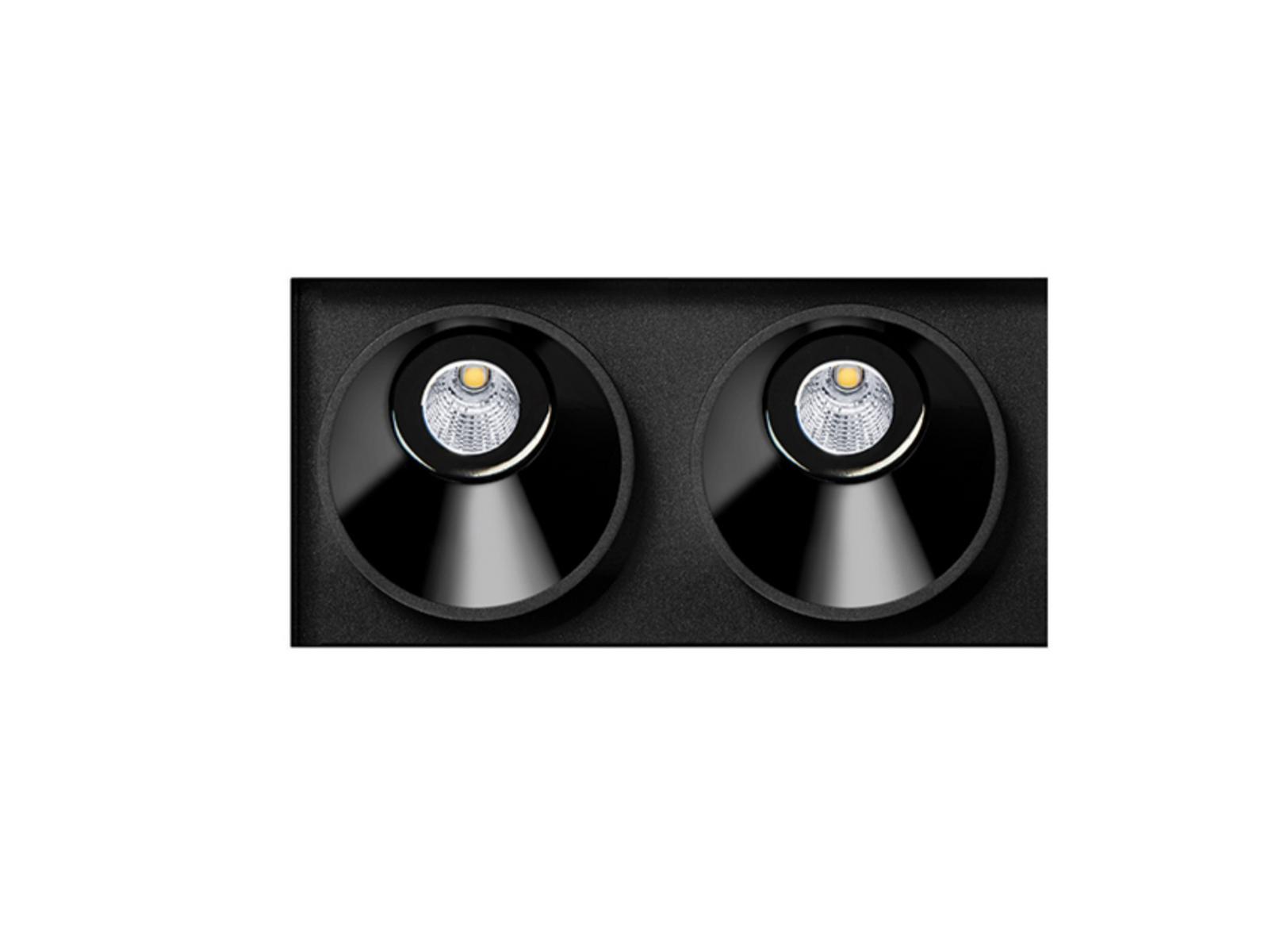 LED multiple recessed aluminium spotlight |  by Arkoslight