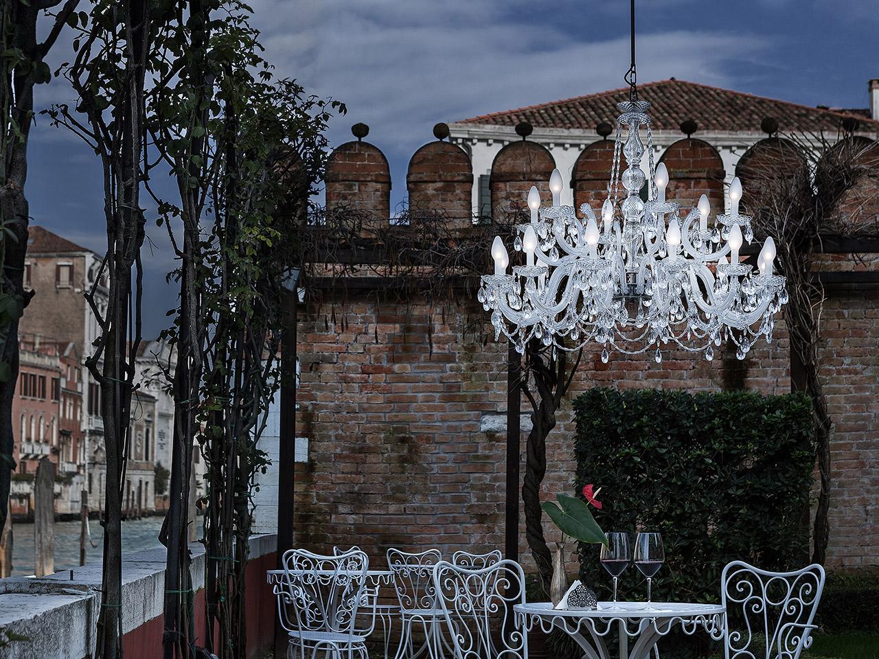 PMMA outdoor pendant lamp | Drylight S18 by Masiero