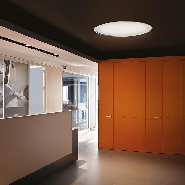 Fluorescent recessed ceiling lamp | Big by Vibia