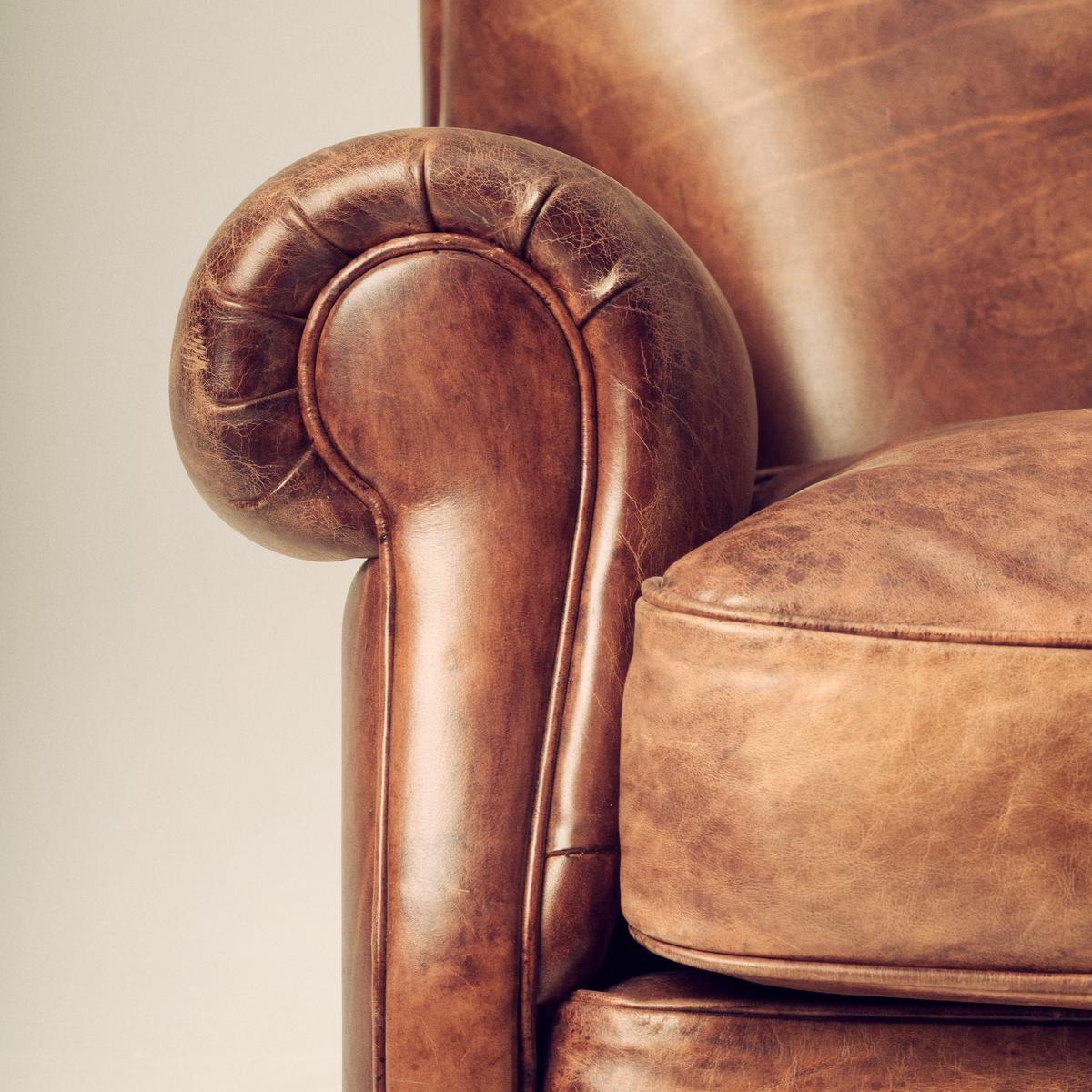 Leather armchair with armrests | Roma by Mantellassi 1926