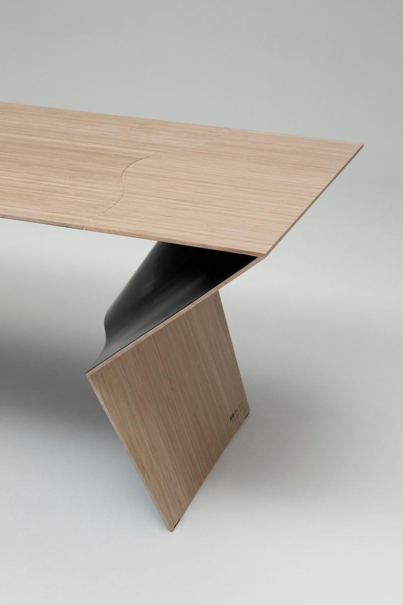 Rectangular wooden table | Blitz by B&B Italia