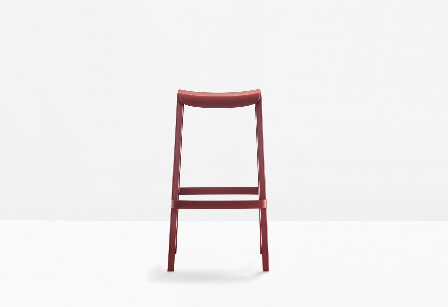 Stackable polypropylene stool | Dome 268 by Pedrali