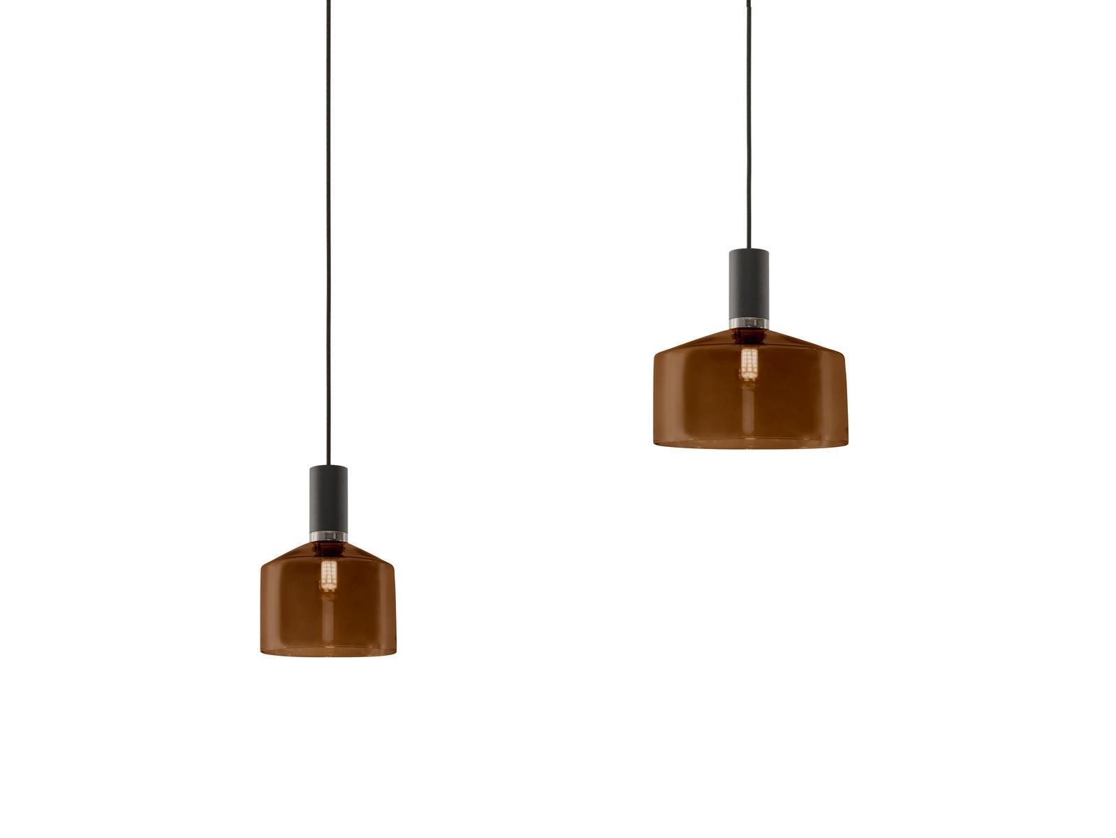 Direct-indirect light glass pendant lamp | Shade by Tonin Casa