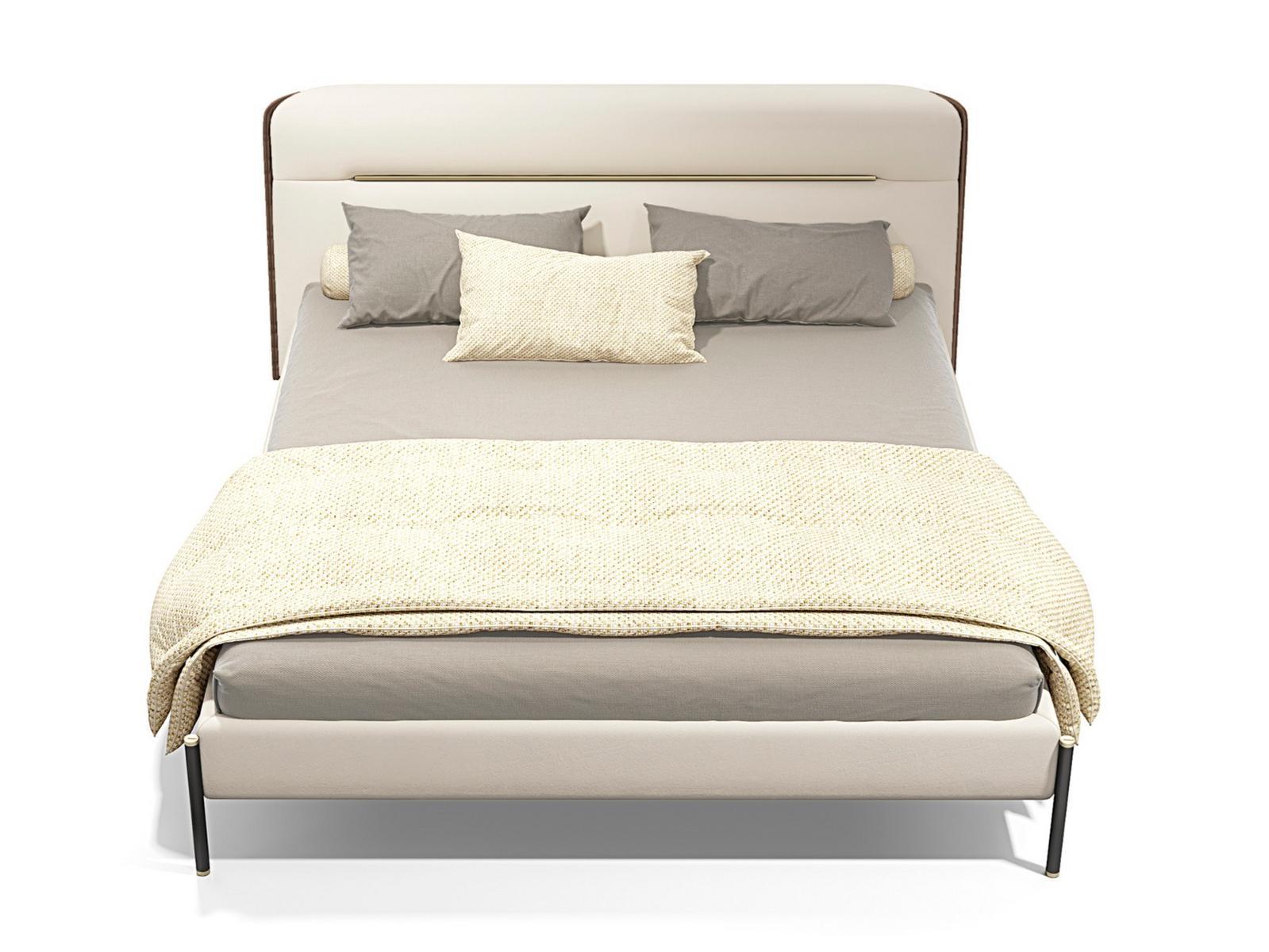 Fabric king size bed with upholstered headboard | Mayfair by Capital Collection