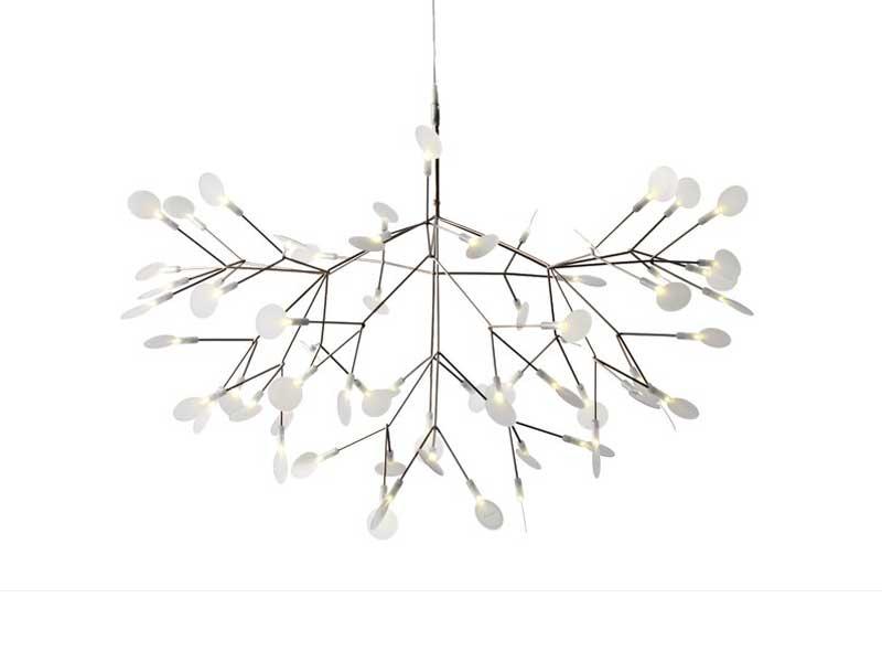 Adjustable metal pendant lamp | Heracleum by Moooi