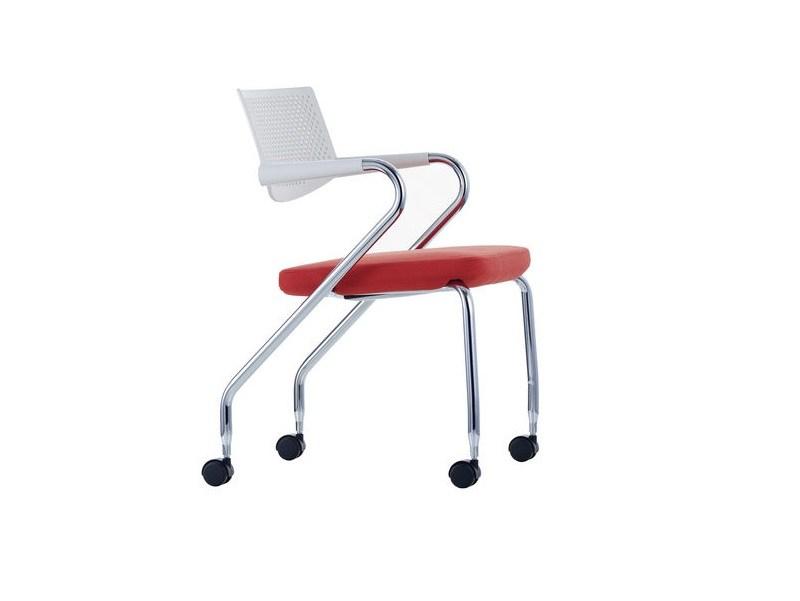 Office chair with castors | Visaroll 2 by Vitra