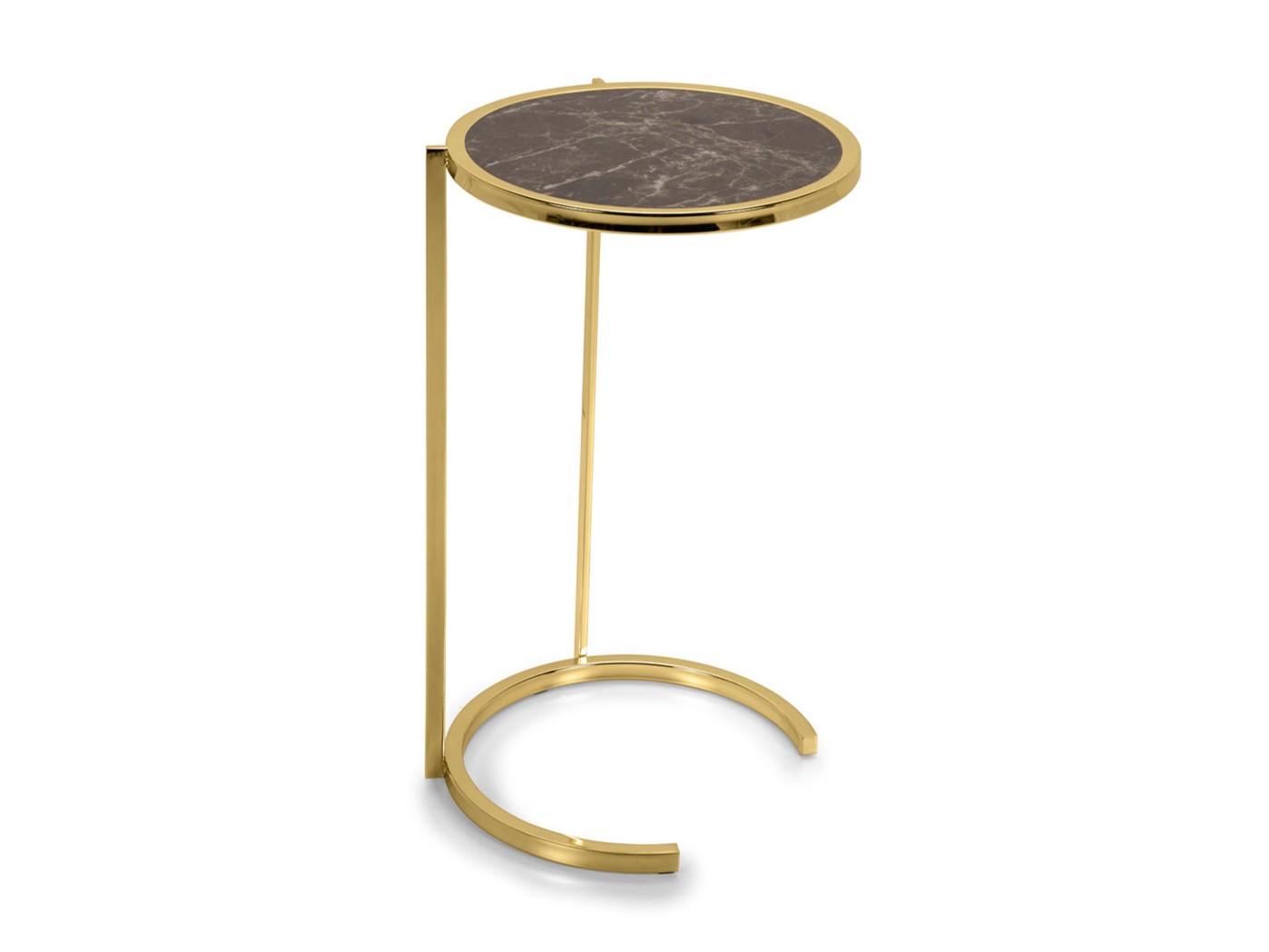 Round ceramic side table | Teti by Domingo salotti