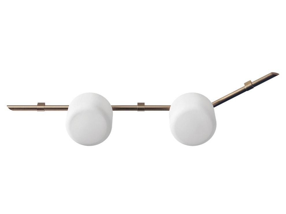 Opal glass ceiling lamp | Floed 2 by Kundalini