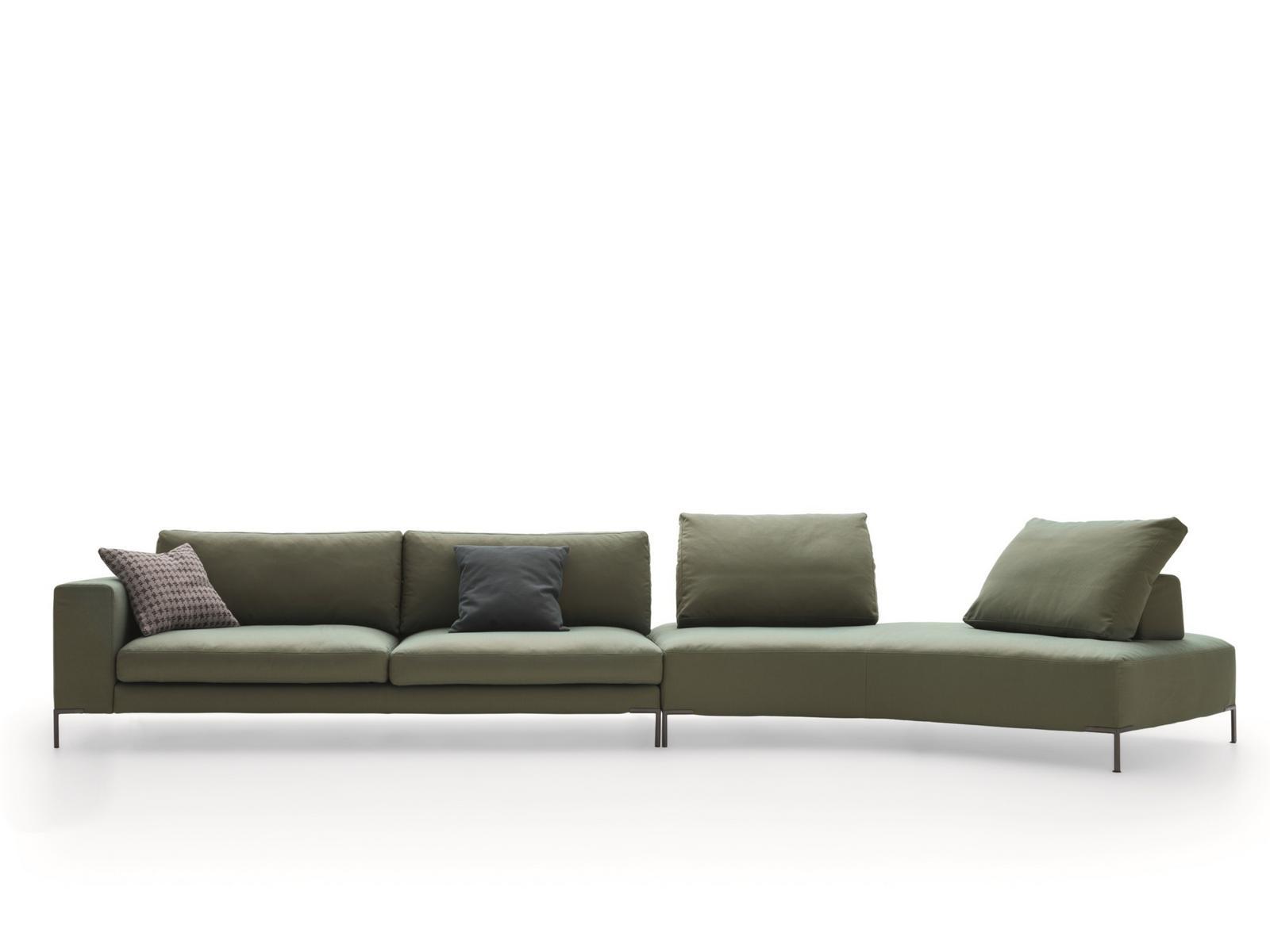 Sectional fabric sofa | Union by Ditre Italia