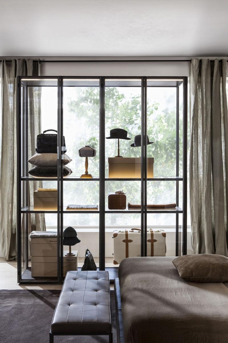 Glass cabinet door for wardrobes | Gliss Master Glass by Molteni