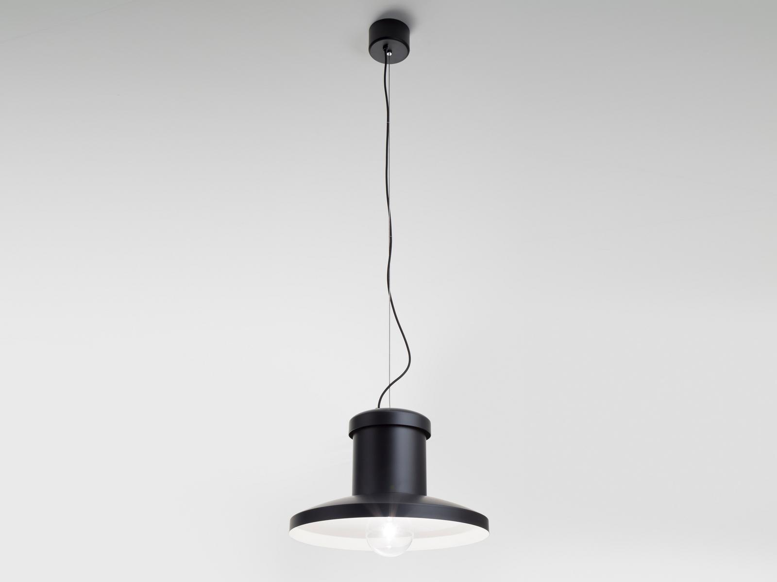LED direct light iron pendant lamp | Chapeau by Zava