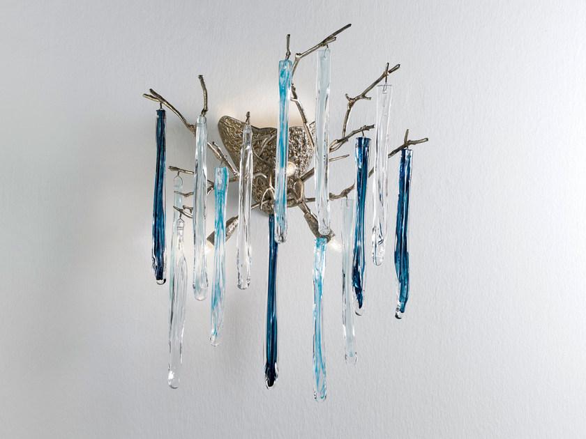 Handmade bronze wall lamp | Glamour Ap1401/4 by Serip