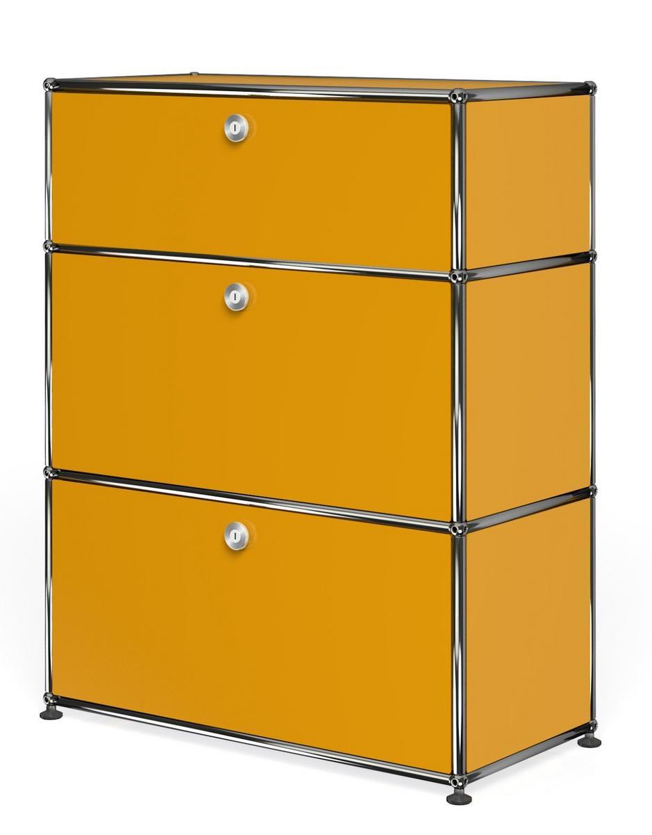 Sectional metal chest of drawers | Haller Living Room Storage by USM