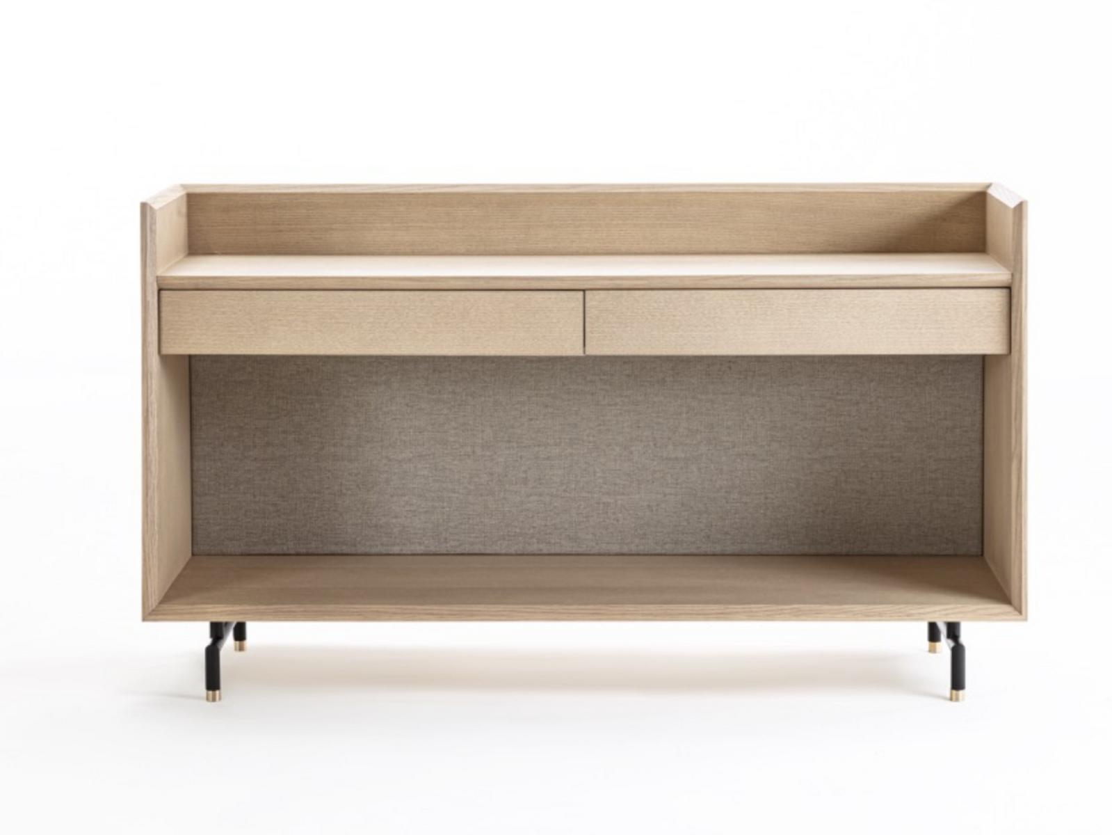 Rectangular ash console table with drawers | Analog by Frigerio