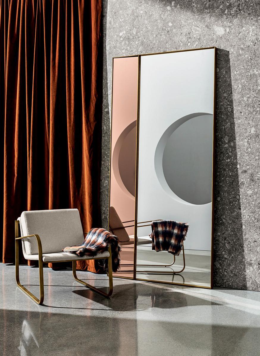 Rectangular framed mirror | Campos by Sovet